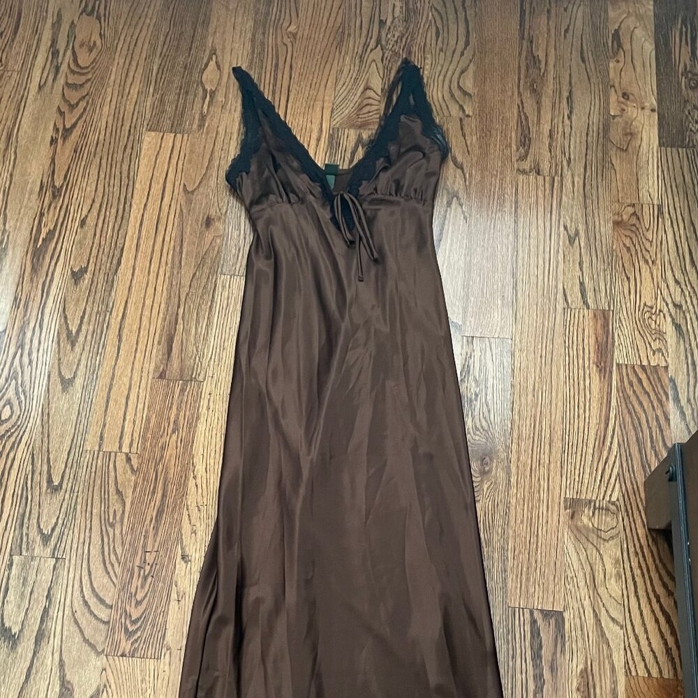 Wild Fable Silk Maxi Dress